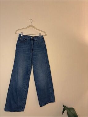 Toteme Indigo Wide Leg Jeans